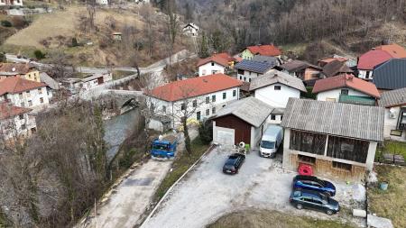 Komunalno opremljanje naselja Kneža (Foto Miha Gorjan) (1)